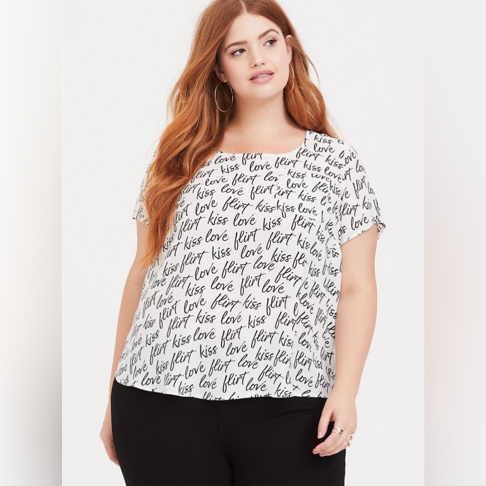 Abbey Georgette Button Back Blouse